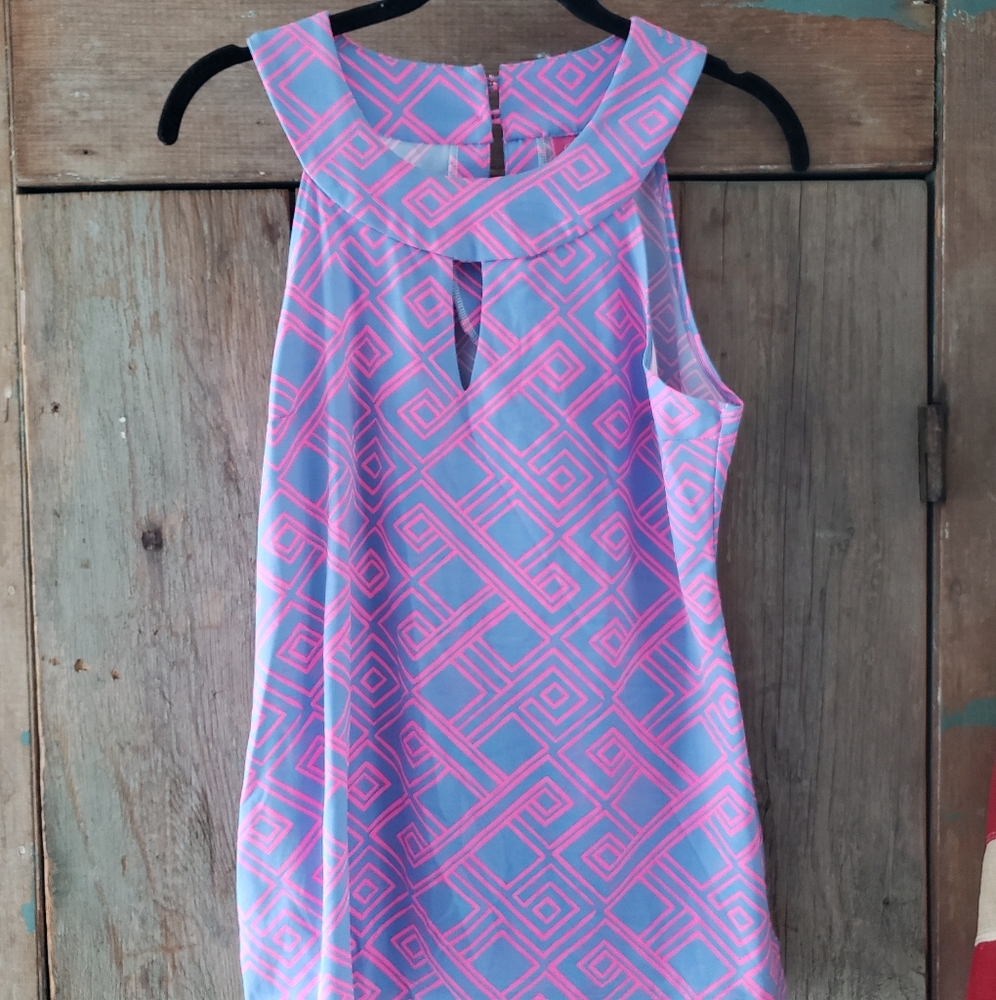 Britt Pink and Blue Top in excellent condition